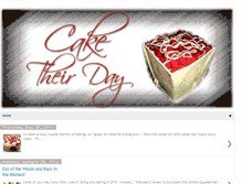 Tablet Screenshot of caketheirday.com